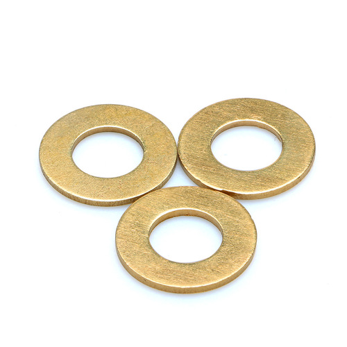 Brass flat pad manufacturer direct sales meson round fastening ring screw washer wholesale copper pad copper washer M3M4M5