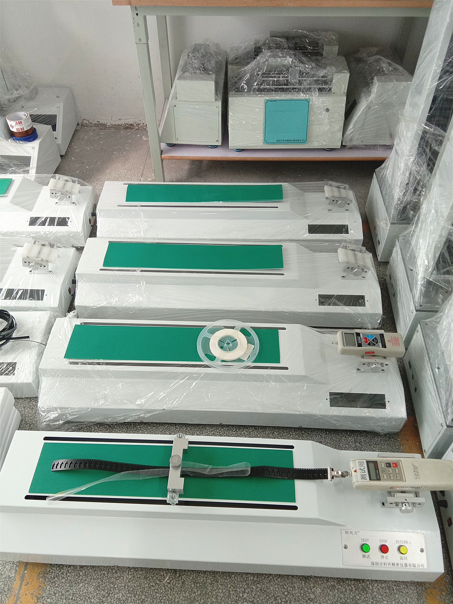 载带封装拉力测试仪器SMD电阻电容电感LED包装上带拉力机试验机