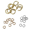 Spot stainless steel single circle 1.2mm opening ring O circle circle connection circle DIY beaded accessories