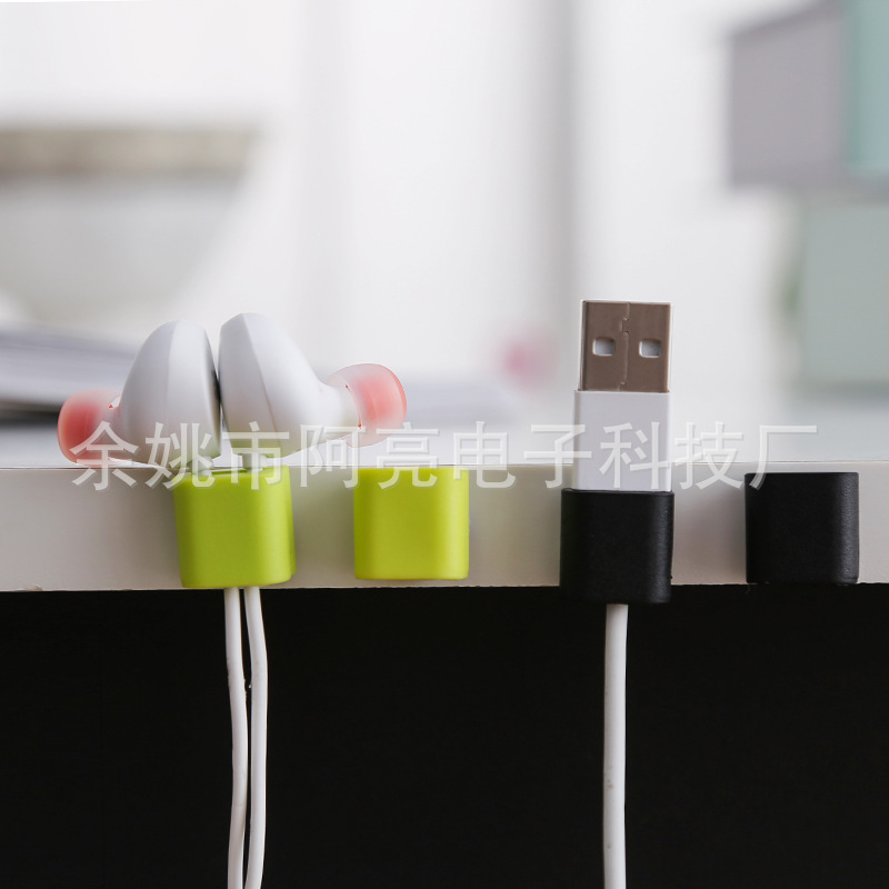 工厂供应电源线扣 自粘墙面电线理线器 行车记录仪导航仪固定座