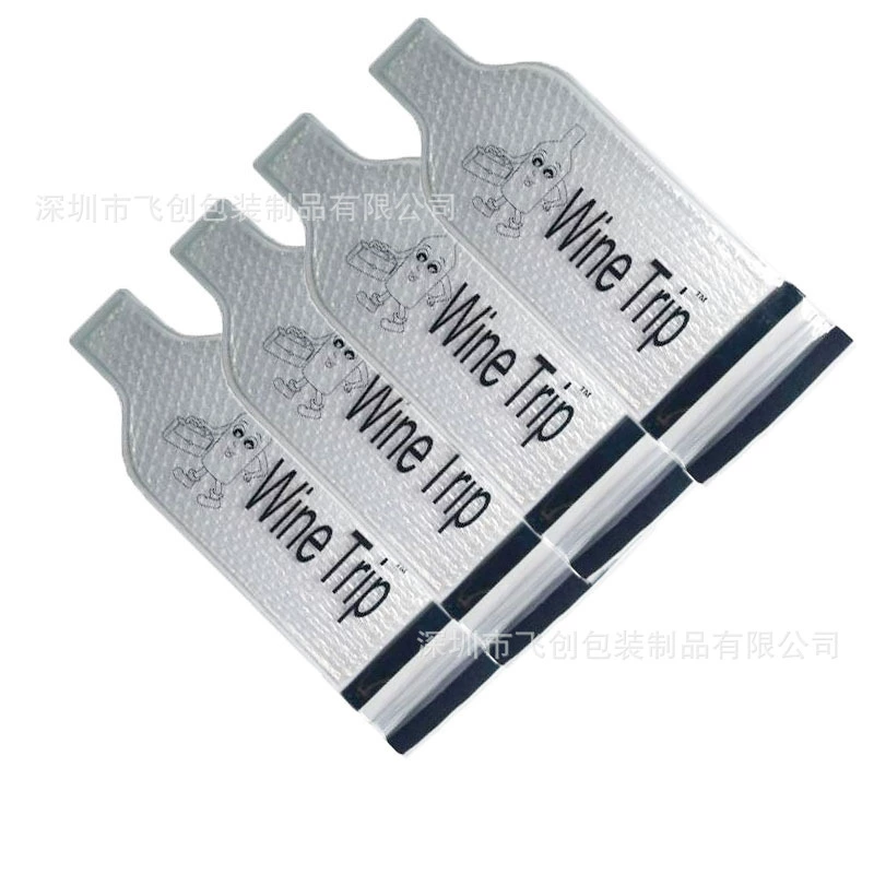 Фабрика 4/6 красное вино защитная сумка бутылка вина пузырь сумка путешествия красное вино сумка печать логотипа