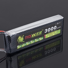 11.1V����늳� 3000mAh�߶˾ۺϻ�늳� 25C�߱����b�غ�ģ�w�C