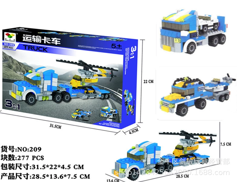 Robot, airplane, Bumblebee, handmade, three in one, small particles