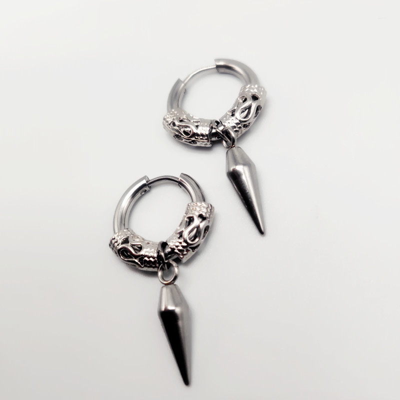 Men's Hip-hop Retro Earring Unique Single Piece Fashion Accessory_voghion.com