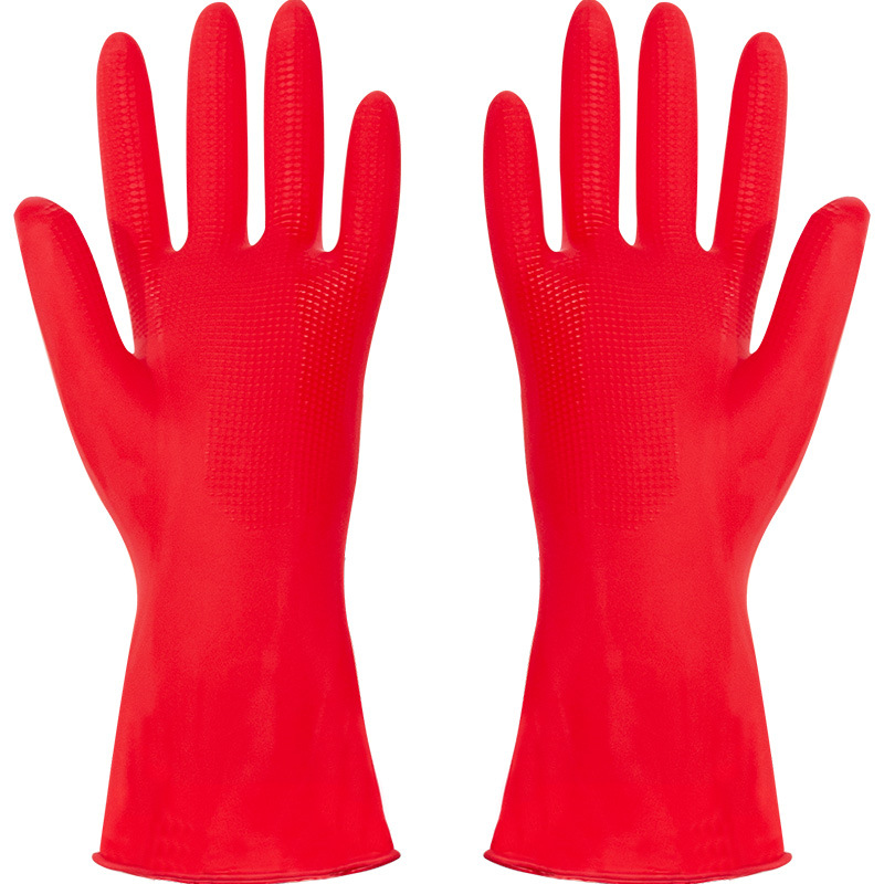 Belleza y peluquería guantes impermeables de goma de látex lavandería cocina lavavajillas Limpieza de alimentos guantes para niños al por mayor