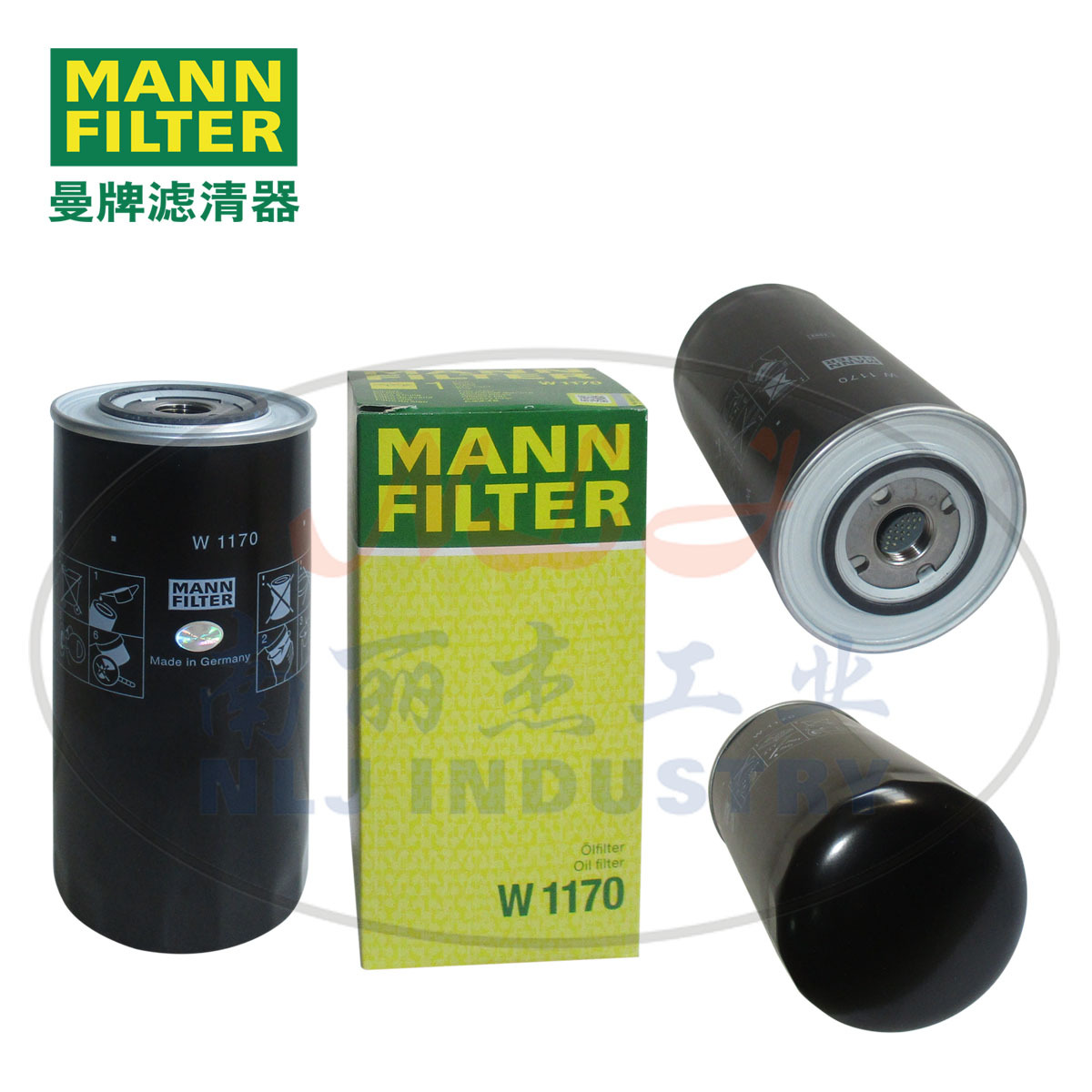W1170油滤71214598/A 真空泵用MANN-FILTER(曼牌滤清器)