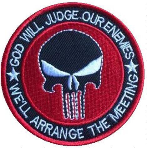 3D embroidery Velcro armband 3-color morale badge cloth patch