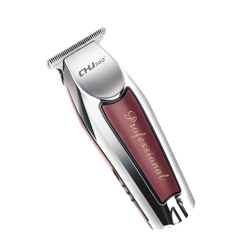 Cross-border hot-selling USB hair clipper for hair salons, retro oil-head electric clipper, engraved trimmer, white clipper