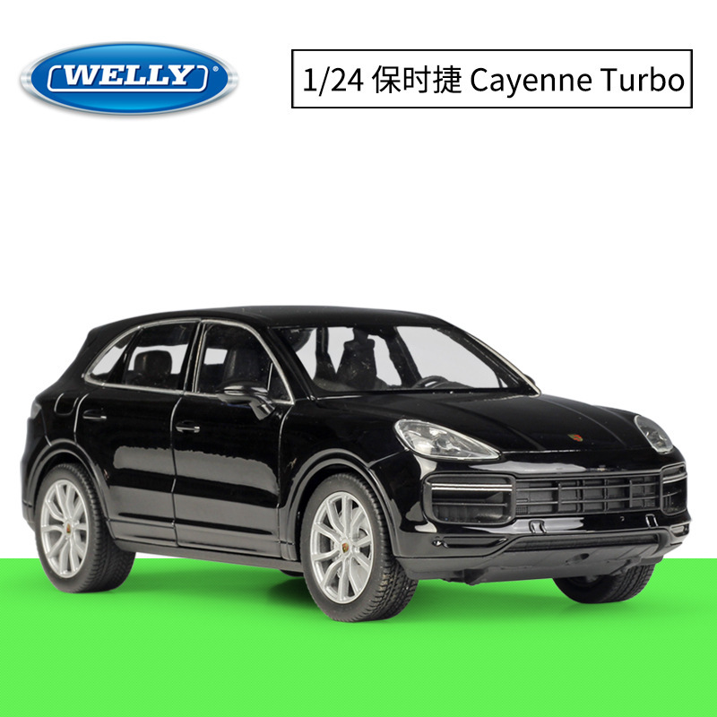 WELLY Willy 1:24 simulation alloy car Porsche Cayenne Cayenne Turbo model collection