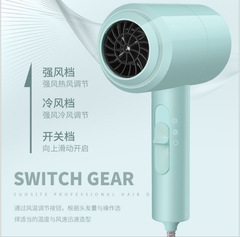 Shunrui Electric Hair Dryer Household High Power Salon Stylist Professional Strong Wind Cold and Hot Air Damage-Free Hair Drying Kit