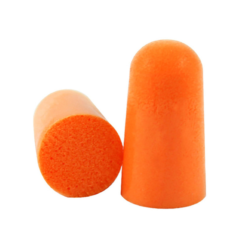 PU子弹型防噪音海绵耳塞 慢回弹工作学习隔音睡眠耳塞