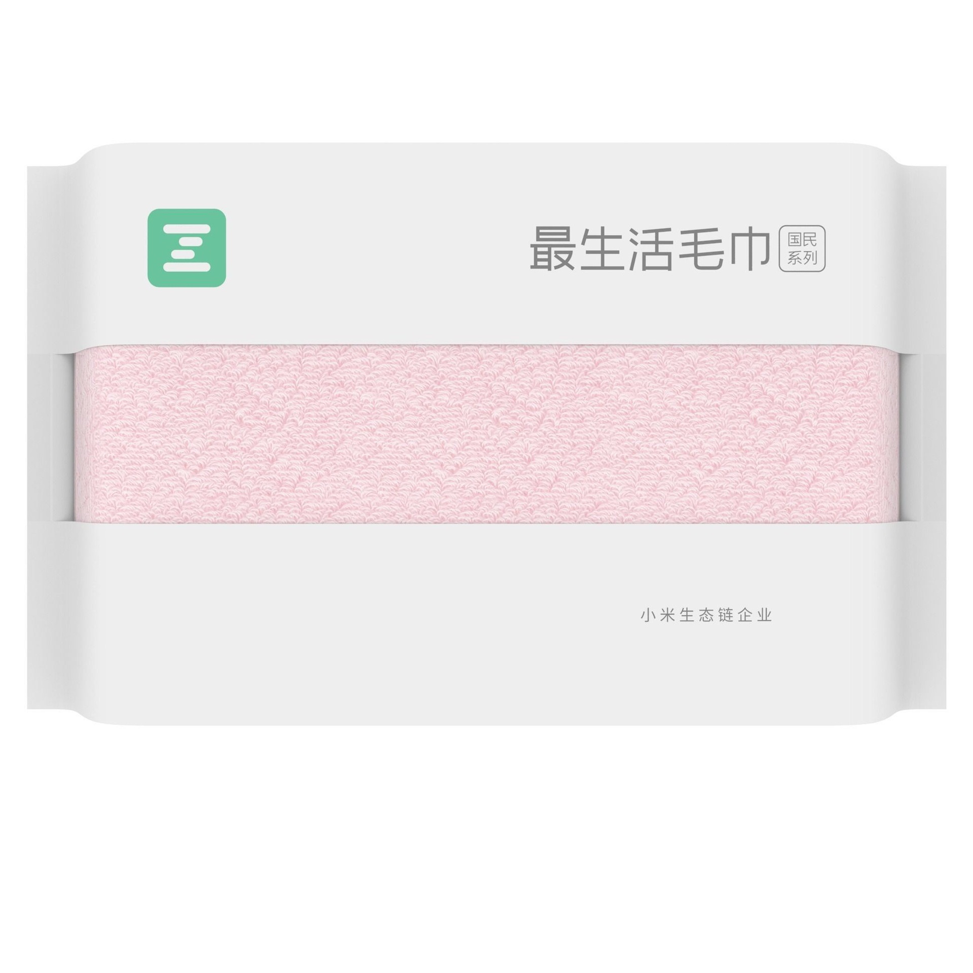 가장 살아있는 브랜드 수건  핑크 1개