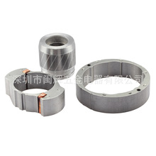 厂家制造罩极电机铁芯 风扇铁芯 直流电机 支架配件 74风机系列