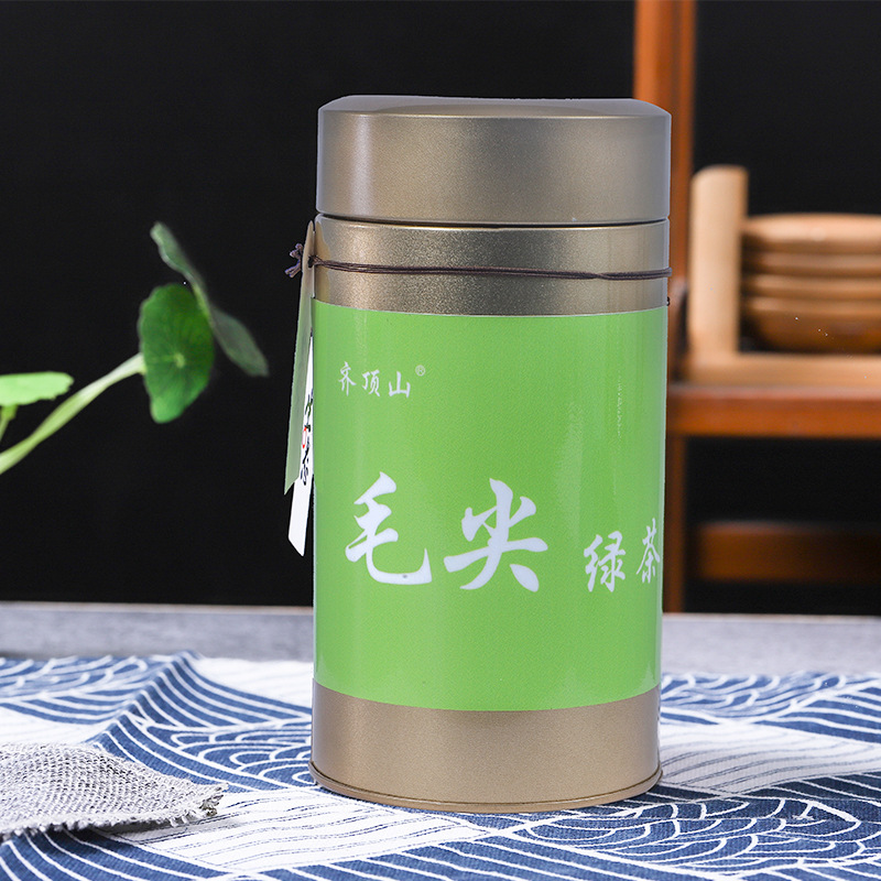 2025明前绿茶厂家直销 毛尖绿茶罐装60g 批发量大从优 毛尖绿茶|ru
