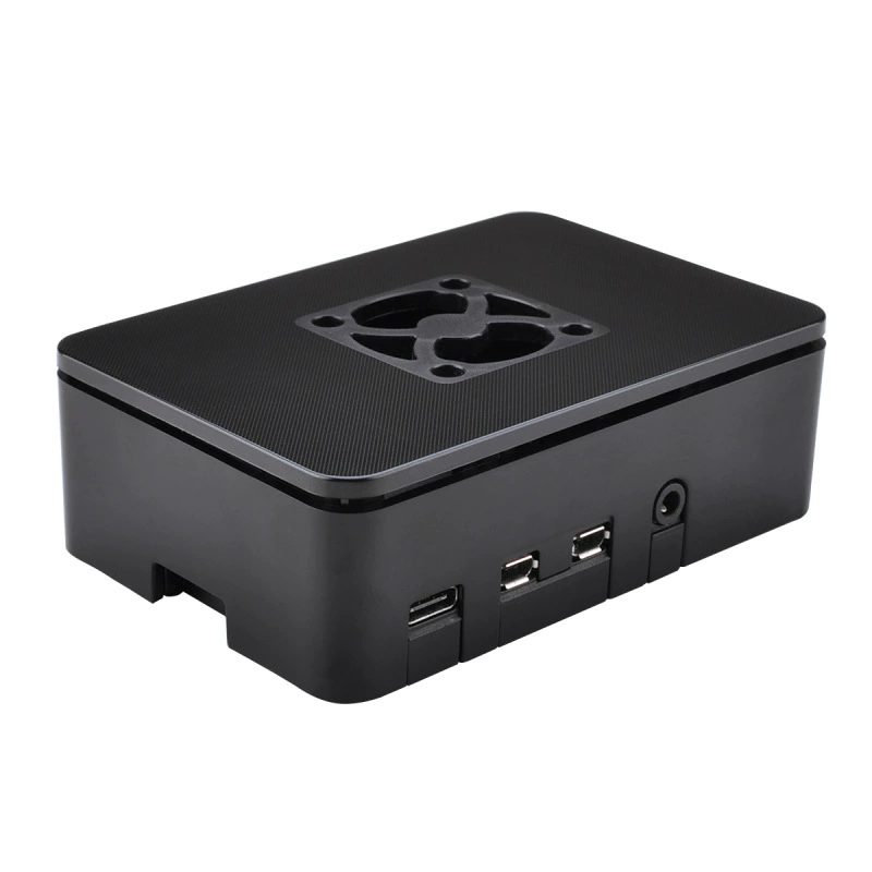 Case (Raspberry Pi 4B) fan-compatible shell, compact 93×63×30 mm, 52 g