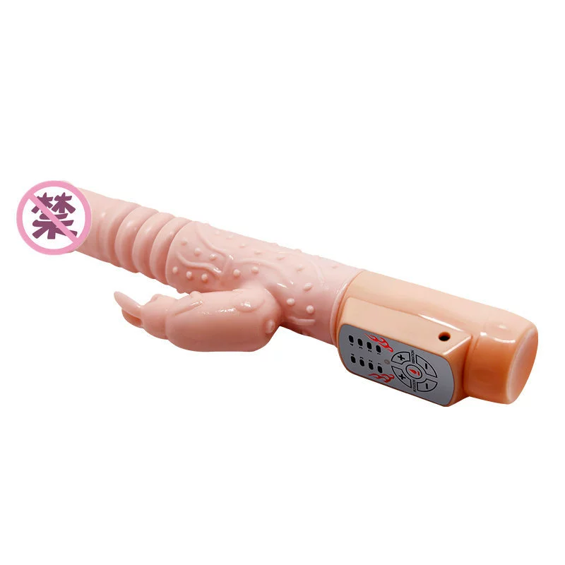 百乐 Heating rod, rechargeable, 4-turn, 12-vibrator, telescopic rod, female appliances, adult products 37039