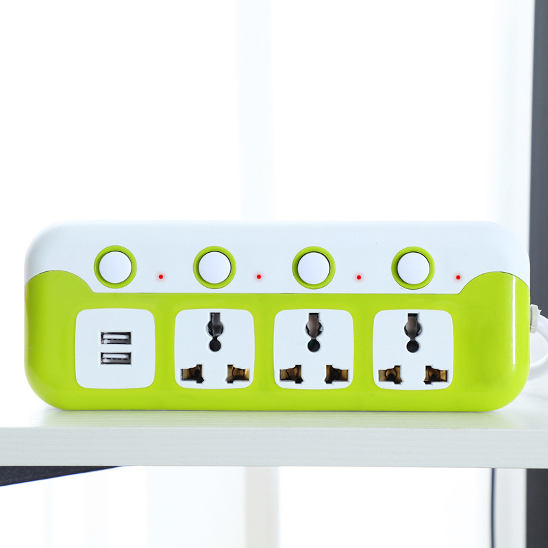 泰国插座跨境热销插排多功能外贸智能开关老挝柬埔寨印尼印度插座