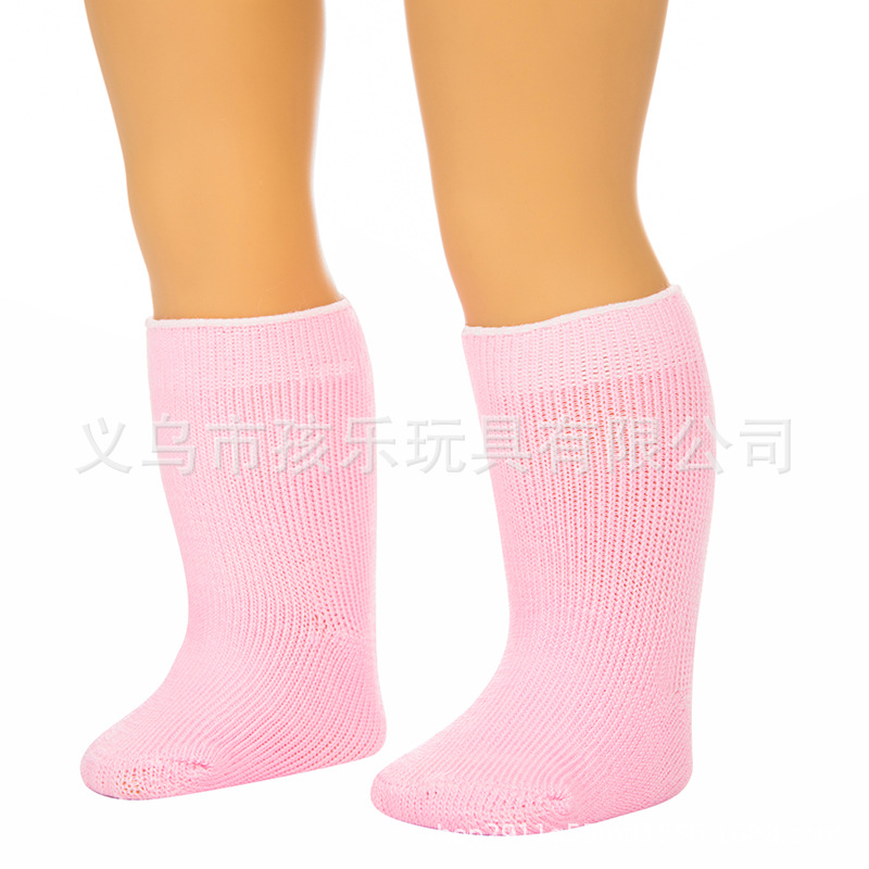 Suministro directo de fábrica xiafu muñeca calcetines 18 pulgadas americano chica deportes calcetines vestir-up muñeca accesorios juguetes para niños