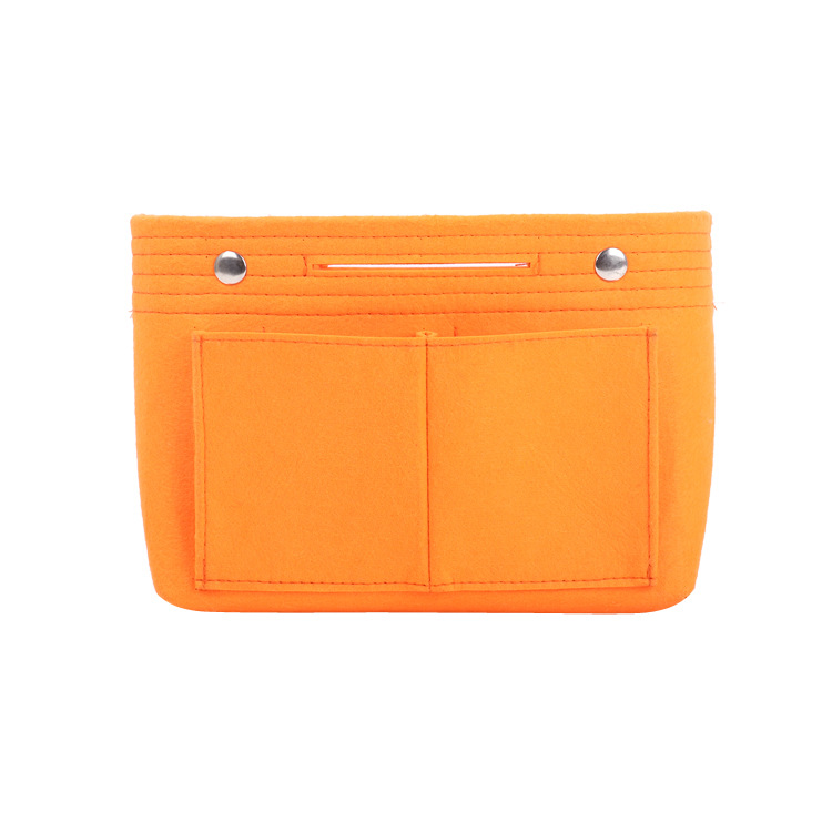 2023 bolsa de cosméticos de fieltro perezoso creativo transfronterizo bolsa central bolsa de almacenamiento de cosméticos bolsa portátil para mujer