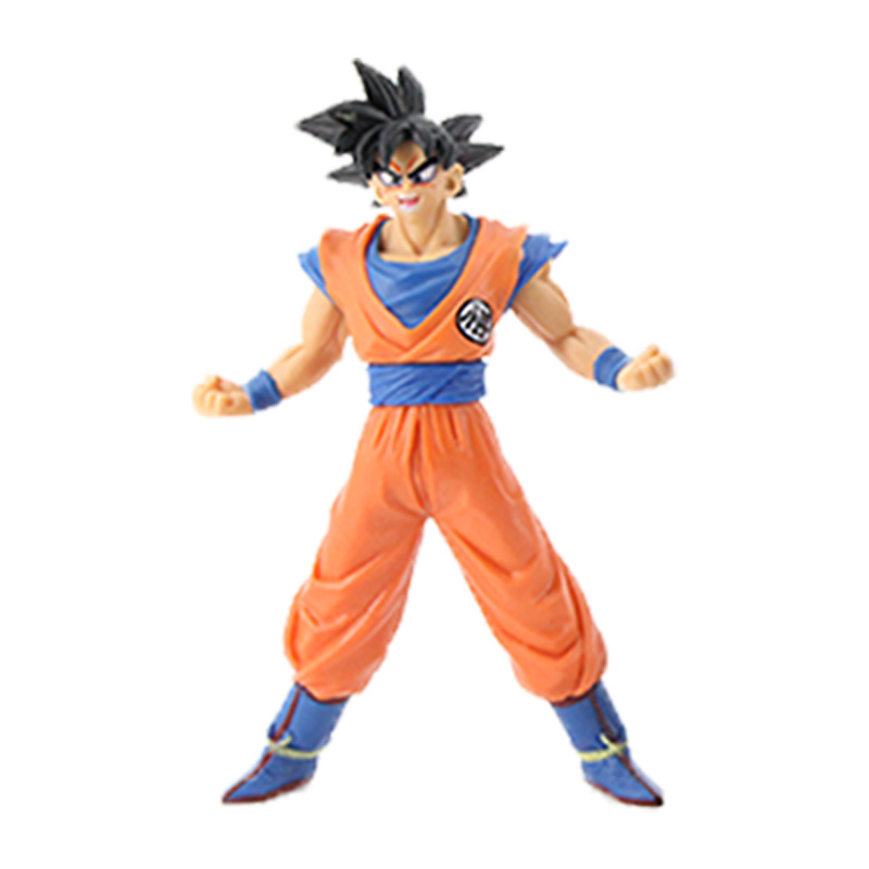 3 generaciones, 4 generaciones, 6 modelos de Dragon Ball de 7 pulgadas, Super Saiyan, Monkey King, Brolly, Gita, Decoración del modelo Vegeta