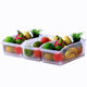 Xingyou refrigerator storage box transparent partition drawer type frozen fresh egg storage kitchen food finishing box