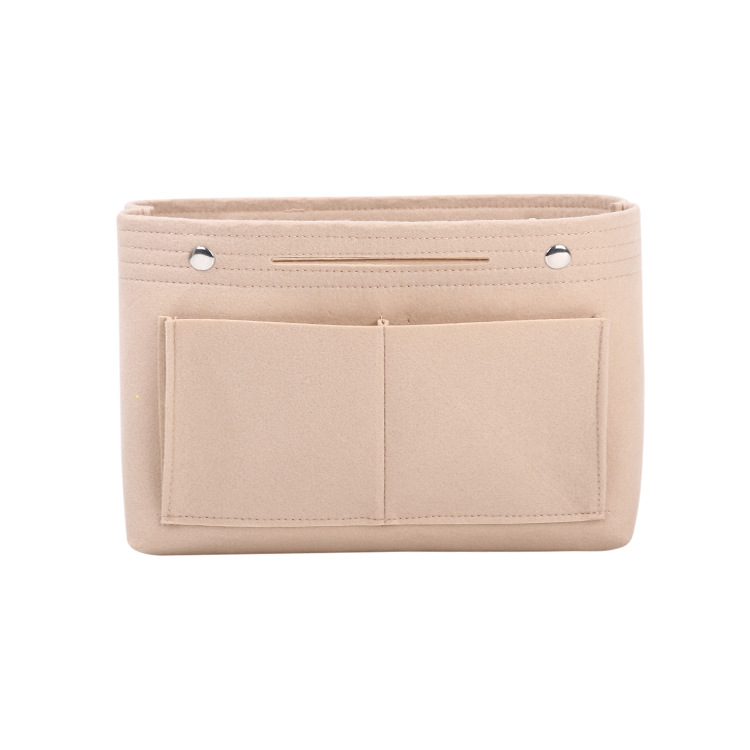 2023 bolsa de cosméticos de fieltro perezoso creativo transfronterizo bolsa central bolsa de almacenamiento de cosméticos bolsa portátil para mujer