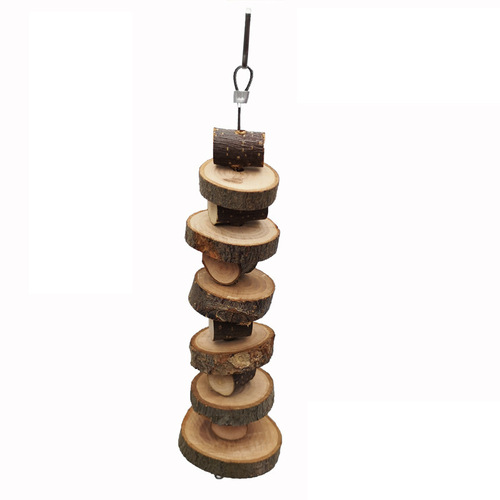 Parrot chewing skewers, apple wood chewing skewers, hamster chewing toys, chinchilla log molar skewers, rabbit supplies