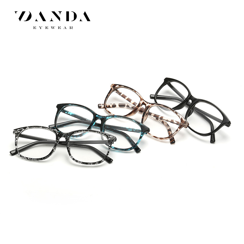2021 nuevas gafas lisas estilo coreano marco grande gafas retro marco hombres y mujeres mismas gafas de marco completo 8121 en stock al por mayor