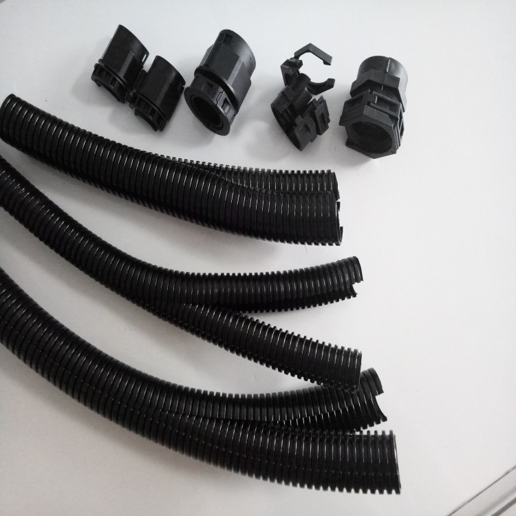 免拆线剖开式波纹管 PA阻燃双壁电缆护套AD31.4