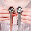 Waterproof swiss watch, trend fashionable steel belt, Korean style