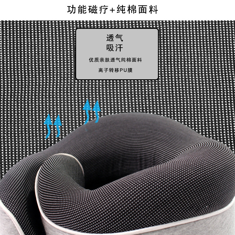 Almohada cervical en forma de U de espuma viscoelástica de rebote lento, de fábrica, transfronteriza, para regalo, personalizada.