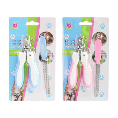 Stainless Steel Pet Nail Clipper Nail Clipper Set Cat Nail Trimmer Dog Cleaning and Grooming Tool
