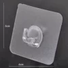 6*6 transparent strong beef horns plastic hook