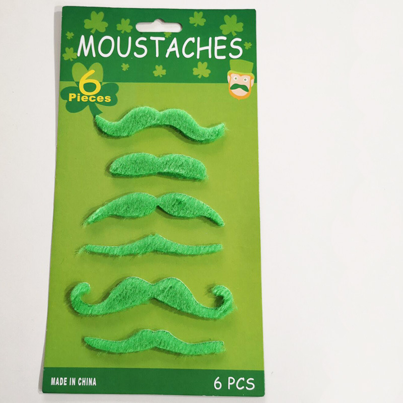 Amazon para Barba irlandesa Día de San Patricio vestido hasta apoyos elfo afortunado divertido falso