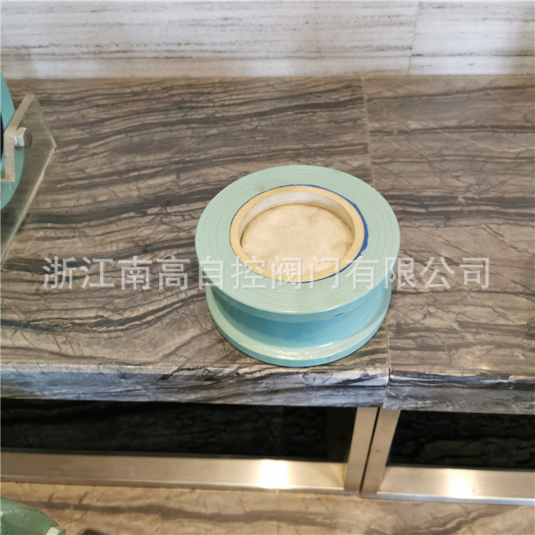 南高牌 H72TC-10C  DN65 内衬陶瓷对夹式止回阀