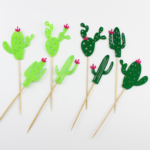 Coconut tree apple tree small tree forest Christmas tree pine tree cactus birthday cake dessert decoration plug-in