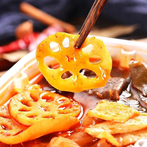Chongqing Self-Heating Hot Pot Lazy Rice Convenient Fast Food Spicy Wide Noodles Self-Service Hot Pot Large Quantity Wholesale