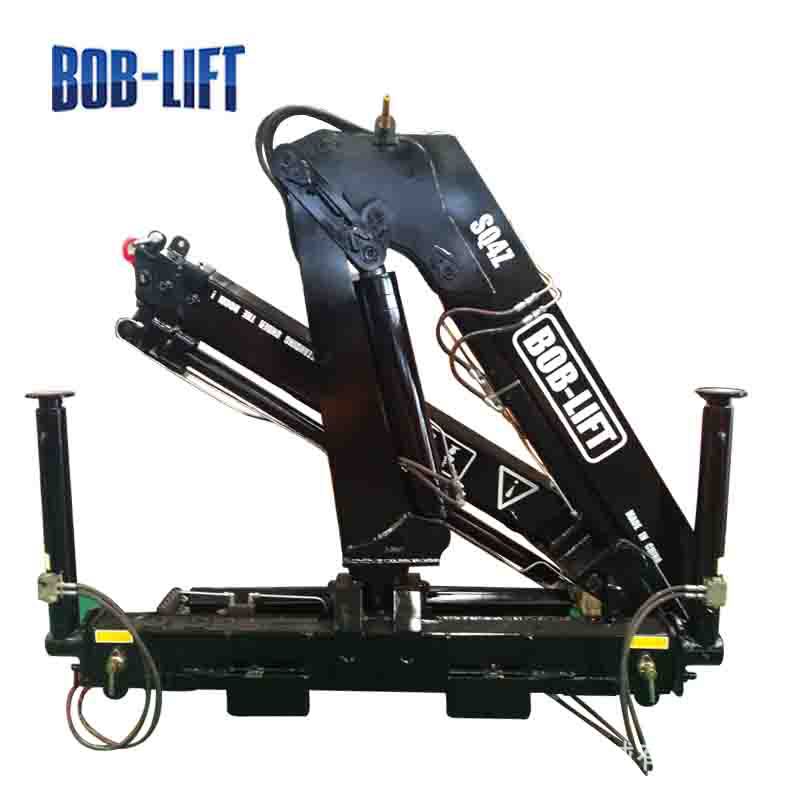 厂家直供随车吊臂小型折臂随车吊货车卡车4吨吊机可加操作室吊篮