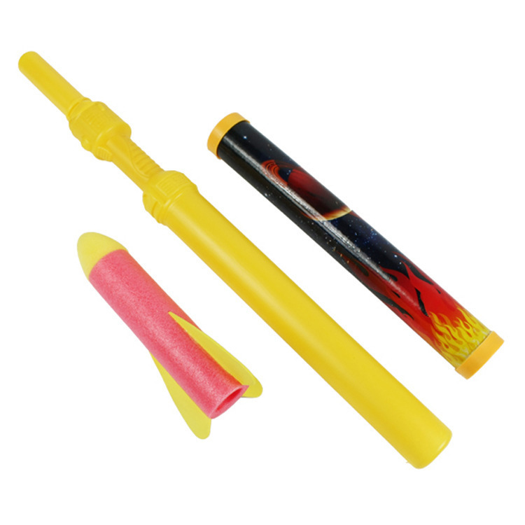 Plaza tienda de suministro de gran cañón de cohetes eva espuma lanzador de cohetes parque fuente de juguetes al aire libre fábrica al por mayor