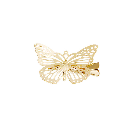 F42 European and American jewelry manufacturers wholesale small mixed batch Korean style female butterfly hairpin side clip headwear