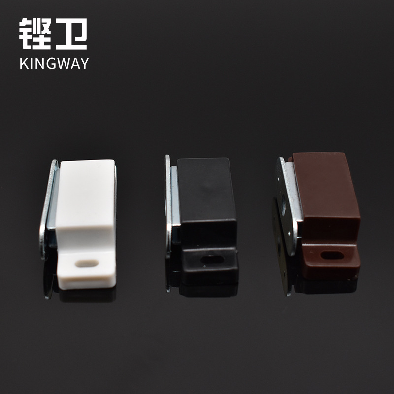 Ningbo Yuyao Puerta de plástico de succión Puerta de armario de succión magnética KW-271 de la puerta del Gabinete táctil magnética muebles