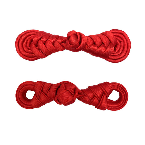 Baixi Clothing Accessories Handmade Webbing Woven Pipa Buttons Ethnic Clothing Buttons Cheongsam Buttons Wholesale Manufacturer