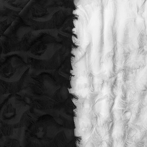 Jacquard and Cut-Out Fabric for Spring and Summer, Breathable Peacock Eye chiffon Dress Fabric for Girls