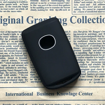 Suitable for Onksera Mazda 3 Silicone Key Case Next Generation New CX30CX-5 Car Remote Control Case (Car key bag) - key-sleeve-black