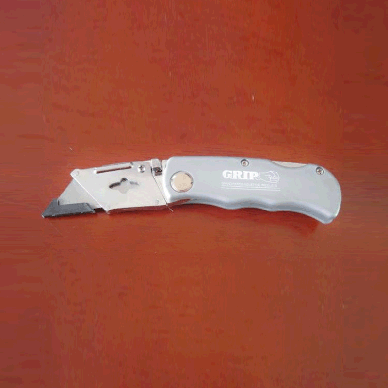 锌铝合折刀 量大优惠发货快 木工折叠刀批发户外多功能重型刀