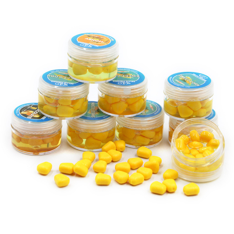 Saico Corn Grain Flavor Liquid Bottled Bionic Floating Fish Bait Luya Bait Six Flavors Large, Medium and Small