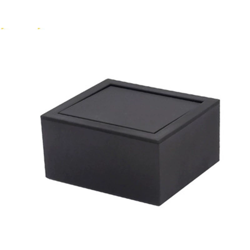 Rotating Gift Display Box, Black, 76.5×66.5×40.5 mm, Compact Rotating Pack