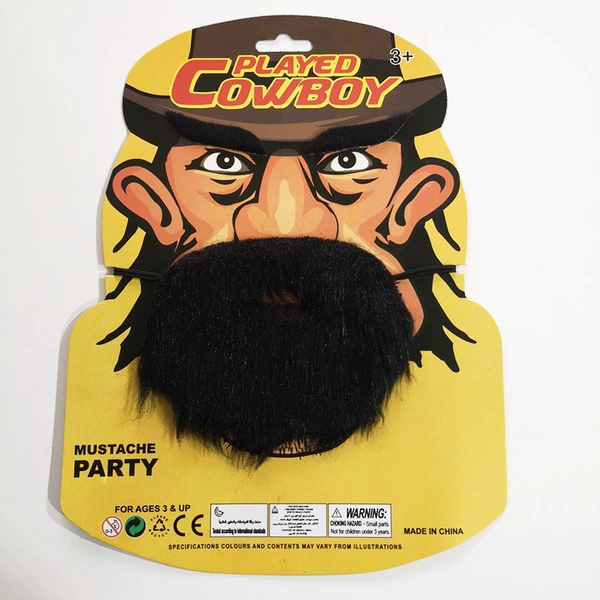 Yellow Card Pirate Beard 4 -piece Care