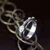 Retro ring suitable for men and women, silver 925 sample