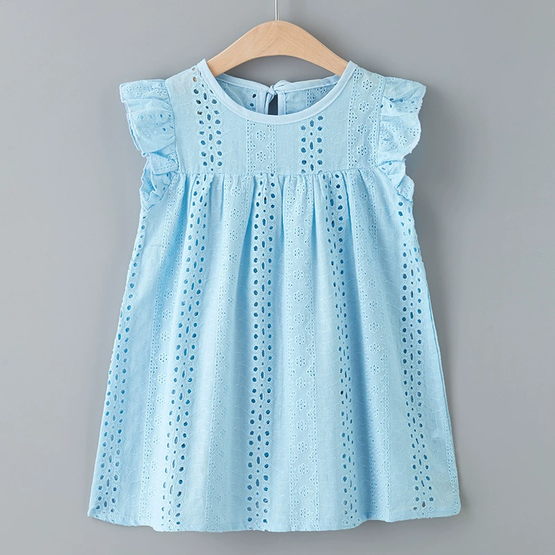 Summer colored dress, city style, children's clothing